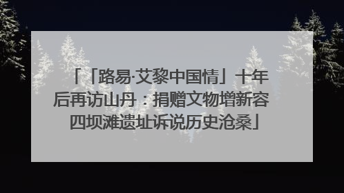 「路易·艾黎中国情」十年后再访山丹：捐赠文物增新容 四坝滩遗址诉说历史沧桑
