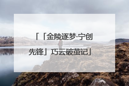 「金陵逐梦·宁创先锋」巧云破茧记