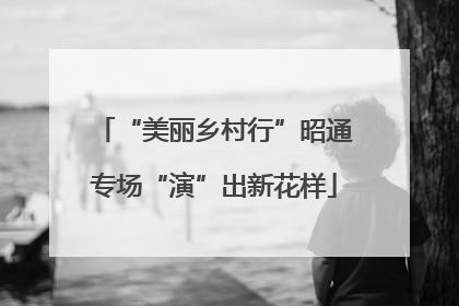 “美丽乡村行”昭通专场“演”出新花样