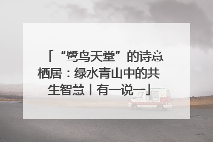 “鹭鸟天堂”的诗意栖居：绿水青山中的共生智慧丨有一说一