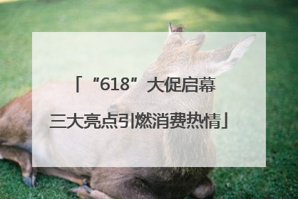 “618”大促启幕 三大亮点引燃消费热情