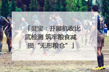 灵宝：开展机收比武检测 筑牢粮食减损“无形粮仓”