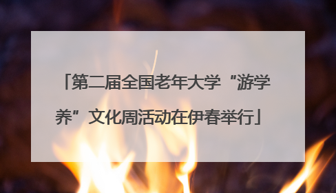 第二届全国老年大学“游学养”文化周活动在伊春举行