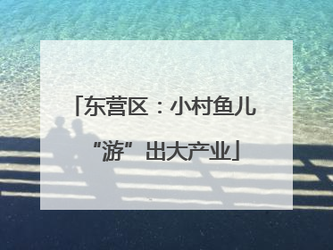东营区：小村鱼儿“游”出大产业