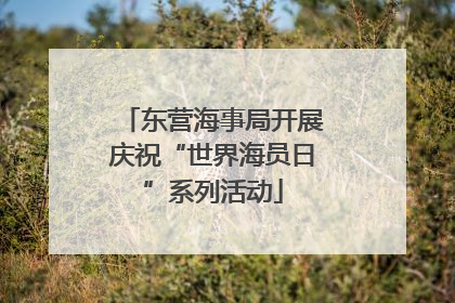 东营海事局开展庆祝“世界海员日”系列活动