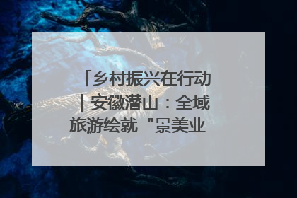 乡村振兴在行动｜安徽潜山：全域旅游绘就“景美业兴民富”新画卷