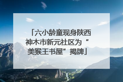 六小龄童现身陕西神木市新元社区为“美猴王书屋”揭牌