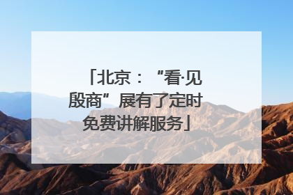 北京：“看·见殷商”展有了定时免费讲解服务