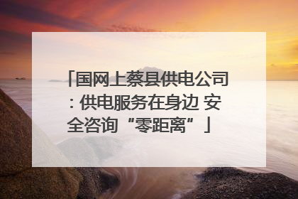 国网上蔡县供电公司：供电服务在身边 安全咨询“零距离”