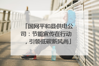 国网平和县供电公司：节能宣传在行动，引领低碳新风尚