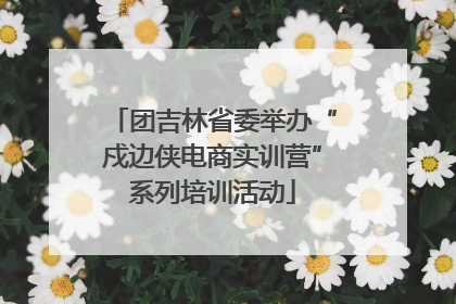 团吉林省委举办“戍边侠电商实训营”系列培训活动