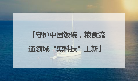 守护中国饭碗，粮食流通领域“黑科技”上新