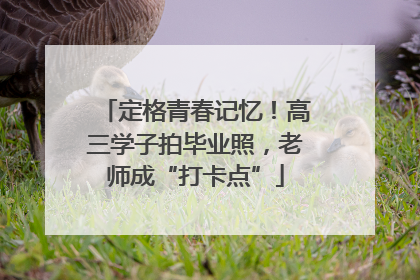 定格青春记忆！高三学子拍毕业照，老师成“打卡点”