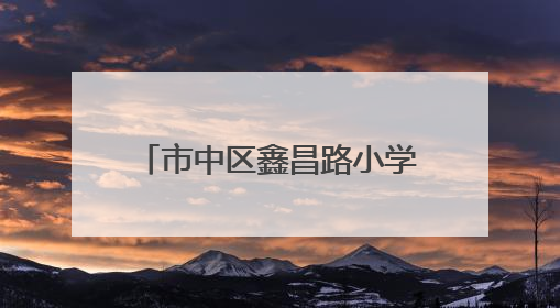 市中区鑫昌路小学：体测防近视并举 助推综合绩效提升