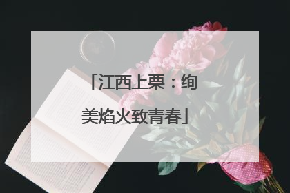 江西上栗：绚美焰火致青春