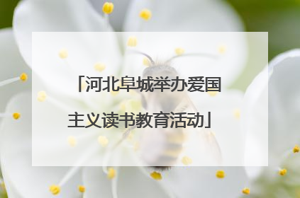 河北阜城举办爱国主义读书教育活动