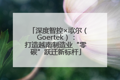 深度智控×歌尔（Goertek）：打造越南制造业“零碳”跃迁新标杆