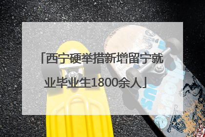 西宁硬举措新增留宁就业毕业生1800余人