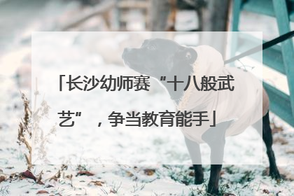 长沙幼师赛“十八般武艺”，争当教育能手