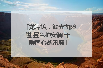 龙潭镇：锄光凿险隘 昼色护安澜 干群同心战汛魔