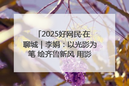 2025好网民·在聊城｜李娟：以光影为笔 绘齐鲁新风 用影视作品传递正能量
