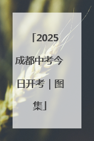 2025成都中考今日开考｜图集