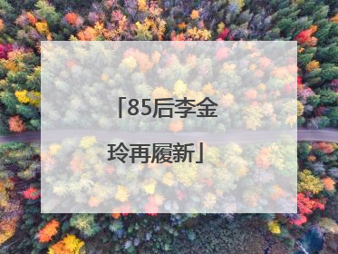 85后李金玲再履新
